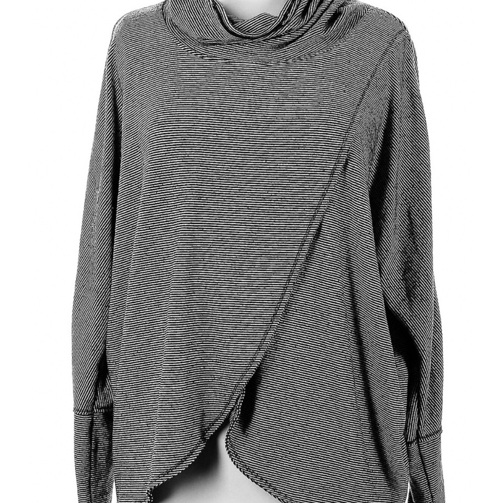 Calvin Klein Performance Women's Gray Long Dolman Sleeve Pullover Sweater